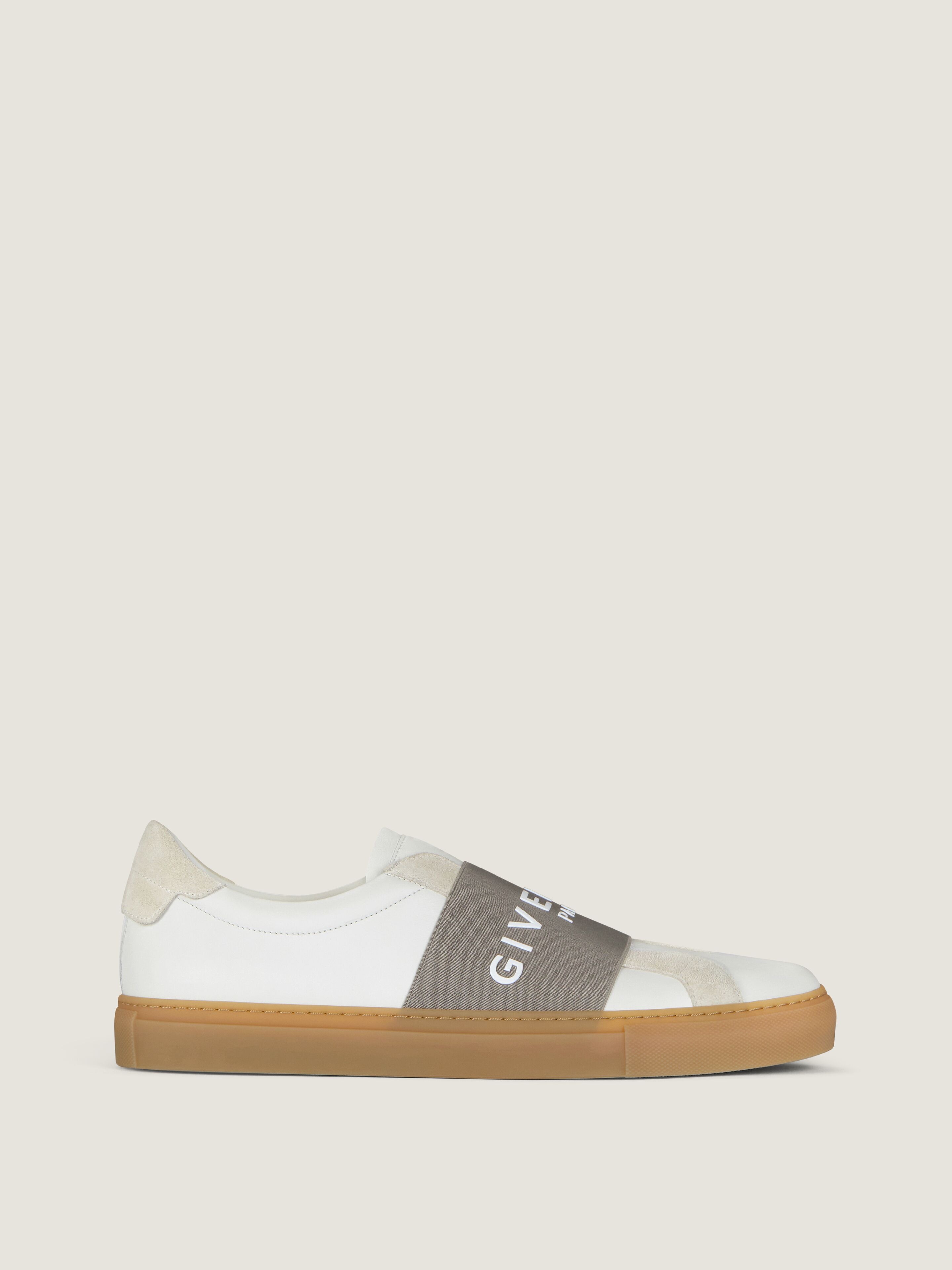 Urban Street sneakers in leather and suede with elastic